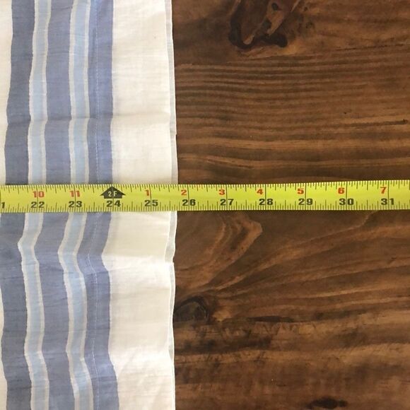 Tommy Bahama Porta Blue Striped Hooded Tunic -xs - Picture 10 of 10